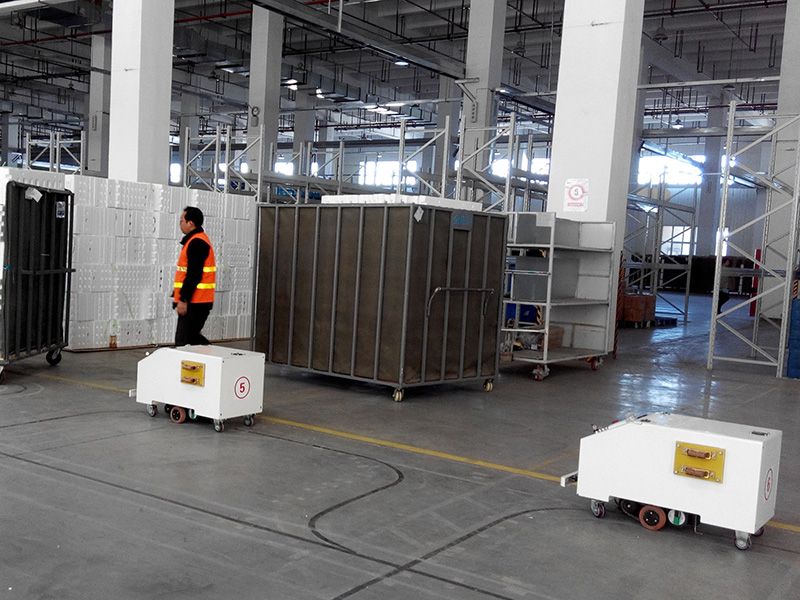 鄭州海爾AGV現場